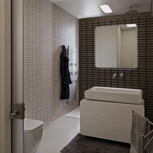 Marble dust tile - FENCE - MIPA srl - polished / bathroom / living room