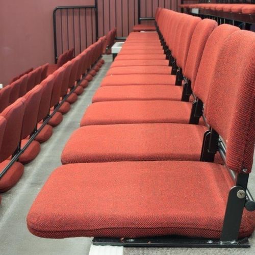 Fabric cinema seating - T805  - PATENTVERWAG ITALIA - polyurethane / for theaters / red