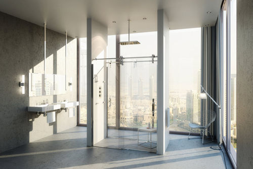 Sliding shower screen - MECHANIX M2 - MAAX bathroom
