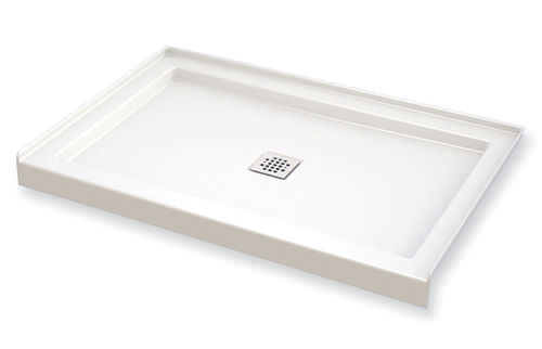 Rectangular shower base - B3 - MAAX bathroom - raised / acrylic