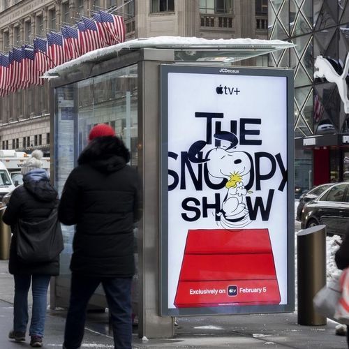 Floor-standing advertising panel - JCDecaux - Mobilier Urbain - wall-mounted / LED