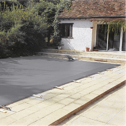 Grommeted swimming pool cover - AQUATEX - PROCOPI - security / winter / for in-ground swimming pools