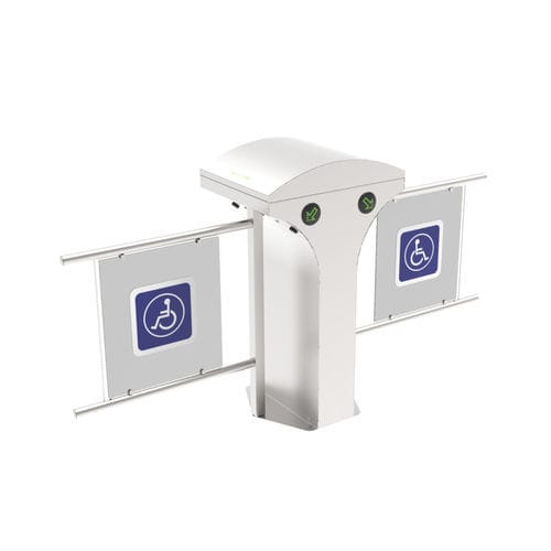 Half-height turnstile - 605-D - CAME S.P.A - steel / for public building