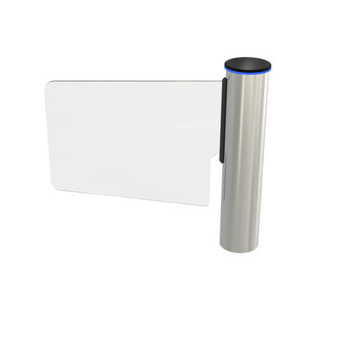 Half-height turnstile - GLA1 - CAME S.P.A - glass / steel / for public building