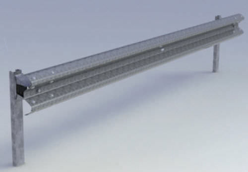 Steel guard rail - GS4+ - Aximum - street