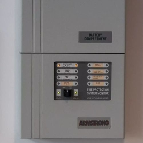 Access control control panel - Chubb - wall-mounted / wireless / commercial