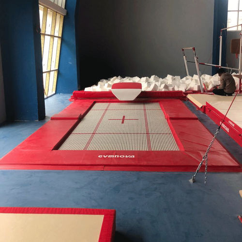 Gymnastics trampoline - 5356 - GYMNOVA - rectangular / commercial / commercial