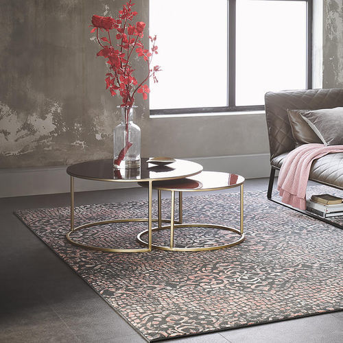 Tufted carpet - MOZAIC & FRESCO  - Tarkett RESIDENTIAL - synthetic / patterned / gray