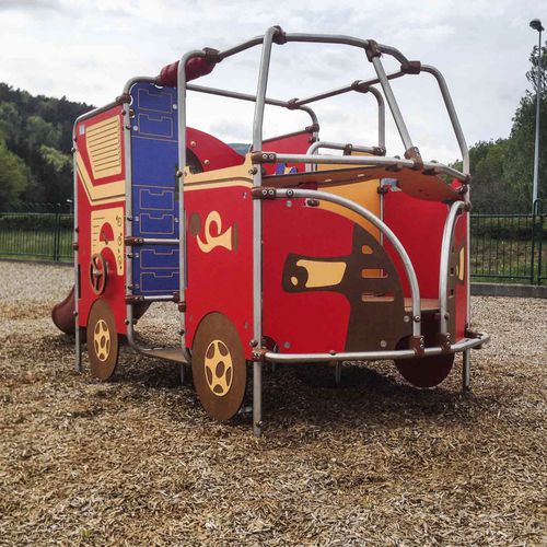 Playground vehicle - MAGIC’COLOR® : FIRE ENGINE / JMA-0526 - HUSSON INTERNATIONAL