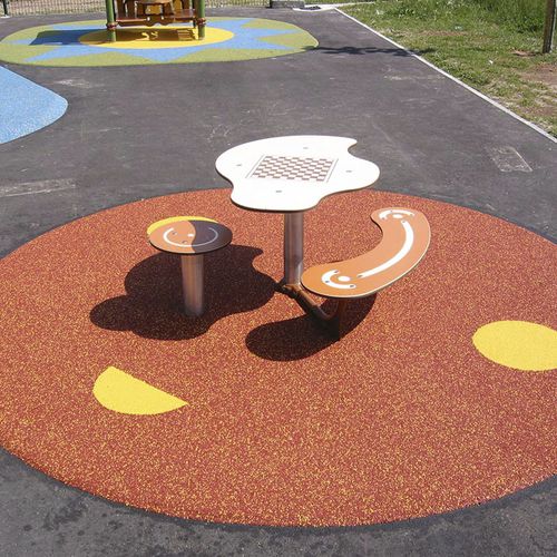 Outdoor kids game table - SOLO+ : JPI-0336 - HUSSON INTERNATIONAL - contemporary / for playground