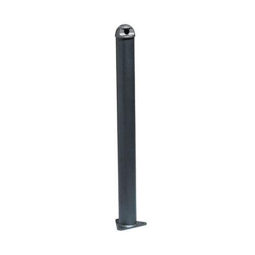 Pedestal ashtray - JAN-0062  - HUSSON INTERNATIONAL - steel / aluminum / outdoor