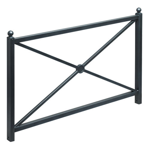 Protective barrier - X BALL  - HUSSON INTERNATIONAL - fixed / cast iron / for public spaces