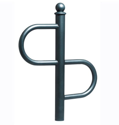 Floor-mounted bike rack - A - HUSSON INTERNATIONAL - for public space / steel / commercial