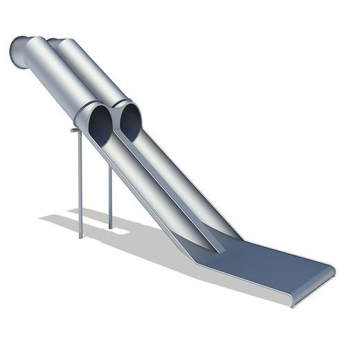 Upright slide - 54035712300  - eibe Produktion + Vertrieb GmbH & Co KG - for playground / stainless steel / tubular