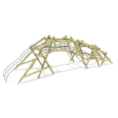 Playground climbing structure - POLAR  - eibe Produktion + Vertrieb GmbH & Co KG - wooden