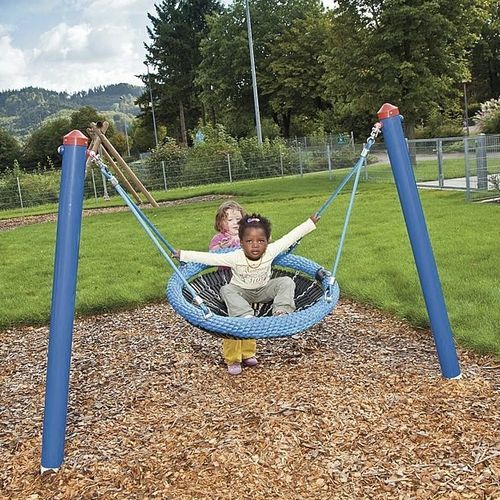 Steel swing - DAISY  - eibe Produktion + Vertrieb GmbH & Co KG - playground / bird’s nest / single