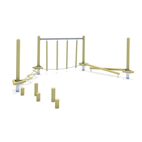 Playground obstacle course - COMBINATION 02 - eibe Produktion ...