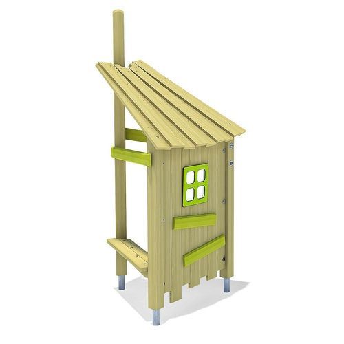 Outdoor playhouse - SEMERU - eibe Produktion + Vertrieb GmbH & Co KG - for playground / garden / larch