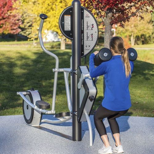 Squat weight training machine - HealthBeat&reg; - Design 2273 - LANDSCAPE STRUCTURES - outdoor / commercial