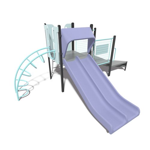 Playground structure - PlaySense - Design 30 - LANDSCAPE STRUCTURES - steel / powder-coated steel / polyethylene
