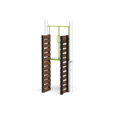 Fixed climbing wall - DOUBLE    - little tikes - for playground