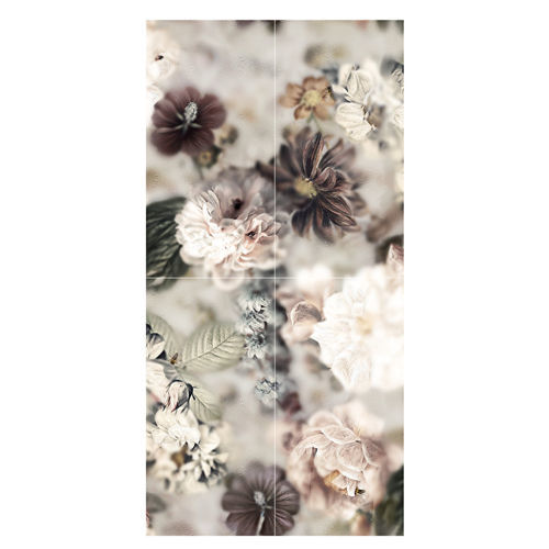 Ceramic decorative panel - BLOSSOM LIGHT - Devon&Devon - for interior / smooth / fire-retardant