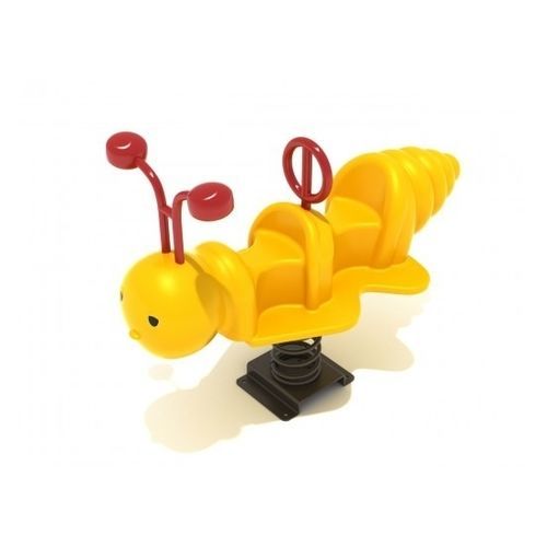 Plastic spring rocker - BUMBLING BETSY FUN BOUNCE - progressive design playgrounds - animal / 2-person