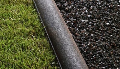 Landscaping edge - No Fault - rubber / for playground / not specified
