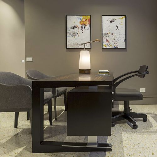 Executive desk - ZENO - GIORGETTI - free-standing / contemporary / wood veneer