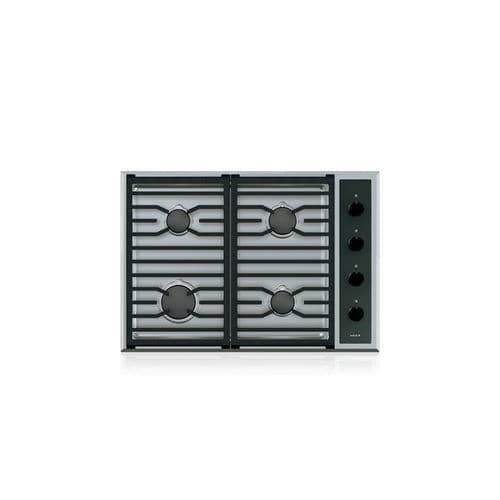Gas cooktop CG304T/S SUBZERO 4 burner / builtin / with knobs