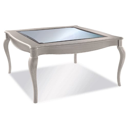 Traditional table - BALTIC - CUCINE LUBE - solid wood / solid wood base / square