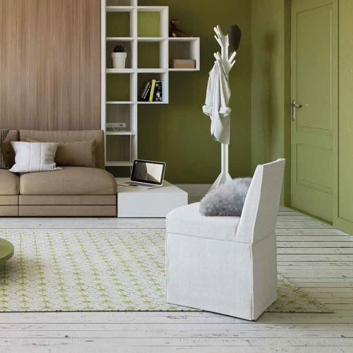 Contemporary chair - ON-OFF - TUMIDEI - indoor / fabric / upholstered