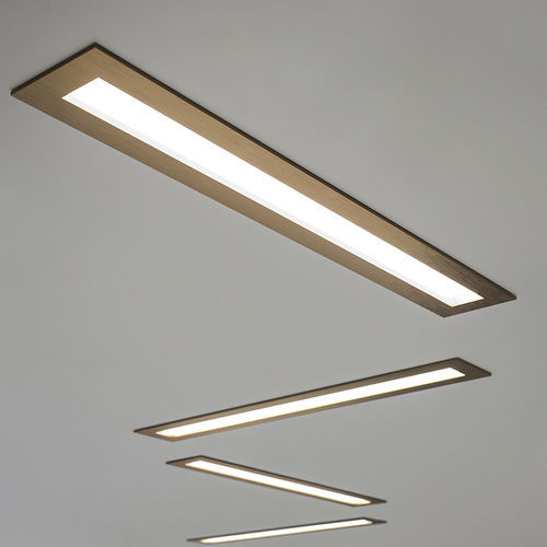 Recessed ceiling light fixture - MARK - PANZERI - LED / rectangular / IP20
