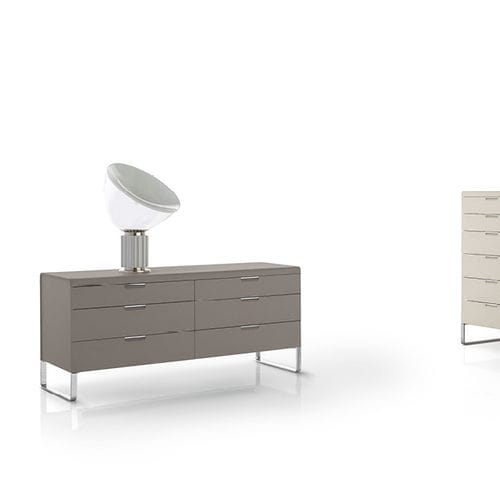 Contemporary chest of drawers - Esprit - ALIVAR - lacquered MDF / steel / by  Giuseppe Bavuso