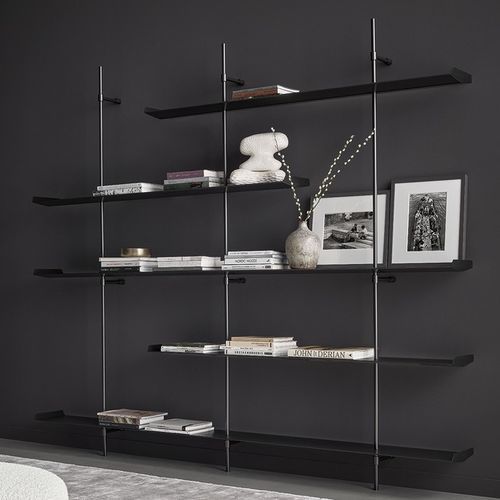 Wall-mounted bookcase - Foil - BONALDO - contemporary / for office ...