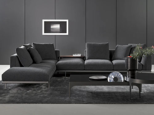 Modular sofa - Phil - BONALDO - contemporary / fabric / leather