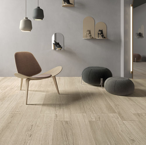 Porcelain stoneware tile - OAK VANILLA - LEA CERAMICHE - natural finish / indoor / bathroom