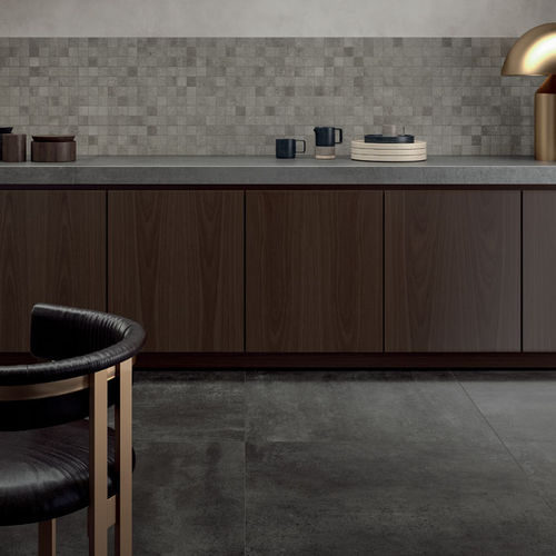 Porcelain stoneware tile - CONCRETO : MOSAICS - LEA CERAMICHE - natural finish / indoor / bathroom