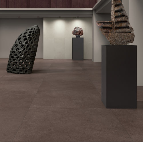 Porcelain stoneware tile - MASTER BROWN - LEA CERAMICHE - natural finish / indoor / exterior