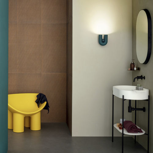 Porcelain stoneware tile - SEGNI su PIGMENTI : SEGNO # - LEA CERAMICHE - natural finish / indoor / living room