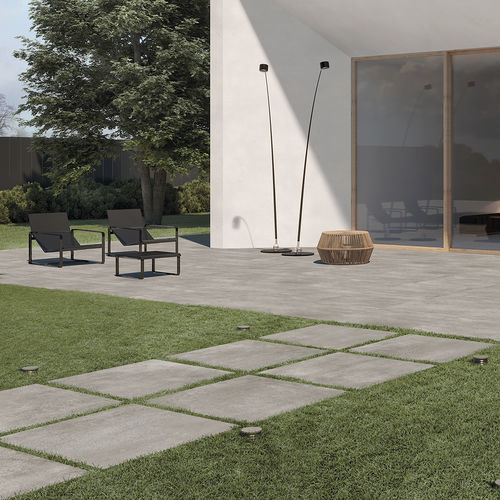 Porcelain stoneware tile - ANTHOLOGY : DESERT - LEA CERAMICHE - natural finish / bush hammered / aged