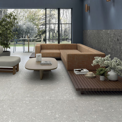Porcelain stoneware tile - HIDDEN LIGHT - LEA CERAMICHE - natural finish / structure / indoor