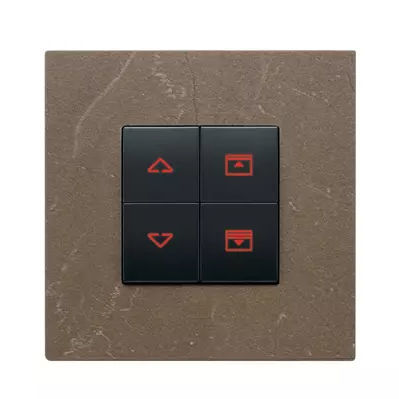 Lighting control panel - VIMAR - for shutters / wall-mounted / commercial