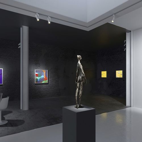 Dimmable track-light system - MINIRAIL - ERCO Leuchten - low-voltage / 48 V / museum