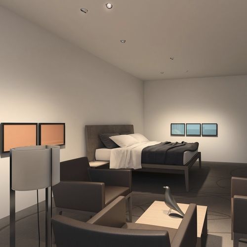 Recessed ceiling spotlight - STARPOINT - ERCO Leuchten - LED / round / commercial