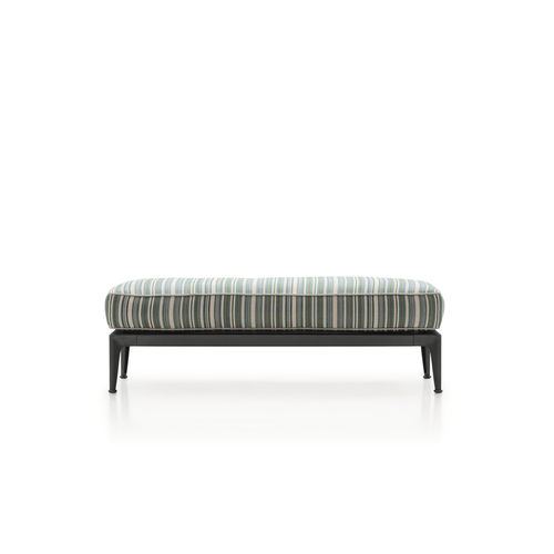 Contemporary upholstered bench Ribes B&B Italia waterproof fabric