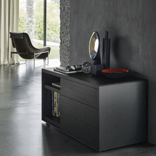Contemporary chest of drawers - SURFACE - B&B Italia - wooden / lacquered MDF / steel