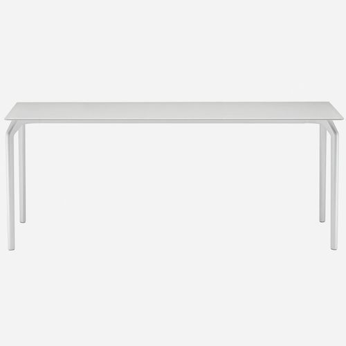Contemporary work table - TEC SYSTEM / 676 - ALIAS - laminate / plywood / cast aluminum base
