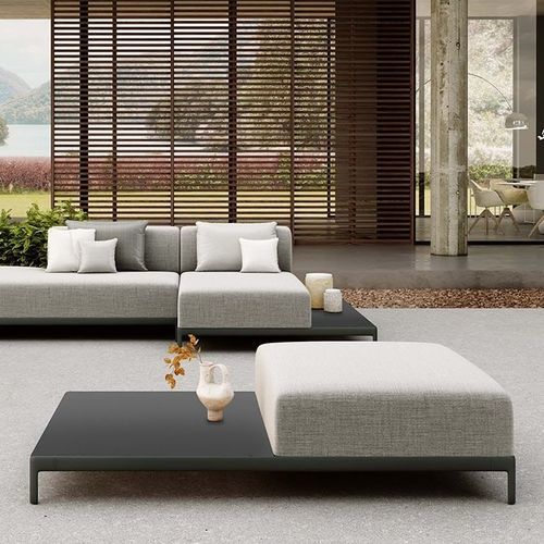 Contemporary coffee table - ALUZEN SOFT / P72_O - ALIAS - laminate ...