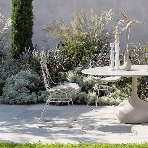 Contemporary chair - KOBI / N01_O - ALIAS - outdoor / fabric / synthetic leather